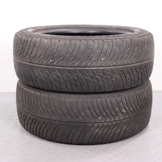 2x Winterreifen Michelin Pilot Alpin 5 225/55R18 102V XL AO DOT19&20 5mm 2255518 - Bild 2