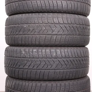 4x Winterreifen Pirelli Winter Sottozero 3 225/45R18 91H MO 4,5mm DOT18 2254518 - Bild 3