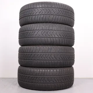 4x 225/45R18 91H Winterreifen Pirelli Sottozero 3 MO 2254518 4-4,5mm DOT17&19 - Bild 2