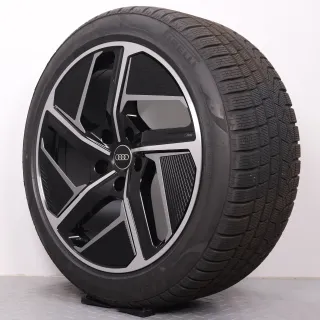 Winterräder 20 Zoll Audi e-tron GT + RS Original Felgen 4J3601025F & 4J3601025H Winterreifen DOT25 7,5mm245/45R20 & 285/40R20 Pirelli P Zero Winter 9x20ET54 & 11x20ET60 RDK - Bild 9