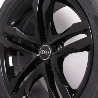Winterräder 18 Zoll Audi A4 8W B9 Allroad Original Felgen 8W9601025B Winterreifen 245/45R18 100V XL Goodride SW608 5 Paralellspeichen Design Schwarz 7,5x18ET29 - Bild 7