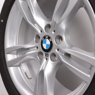 Sommerräder 18 Zoll BMW 3er F30 F31 4er F32 F33 4er Gran Coupe F36 Original Felgen M-Doppelspeiche 7845880 & 7845881 Styling 400M 225/45R18 & 255/40R18 - Bild 9