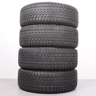 Winterräder 17 Zoll VW Golf 8 VIII Original Felgen Winterreifen 205/50R17 DOT23 6&6,5mm Bridgestone Blizzak LM005 5H0601025B Alufelgen Belmont silber 6,5x17ET46 - Bild 9