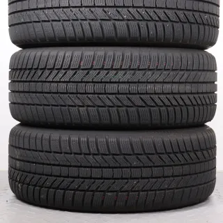 Winterräder 18 Zoll VW Golf 7 VII & Golf Sportsvan Original Felgen 5G0601025EC Winterreifen 225/40R18 92V XL Continental Winter Contact TS870P Pretoria silber 7,5x18ET51 - Bild 12