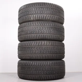 Winterräder 20 Zoll Audi Q7 SQ7 4M Original Felgen 4M0601025DR Winterreifen DOT24 7,5-8mm 285/45R20 112V XL AO Goodyear Ultra Grip 8 Performance SUV schwarz glangedreht 9x20ET28 - Bild 9