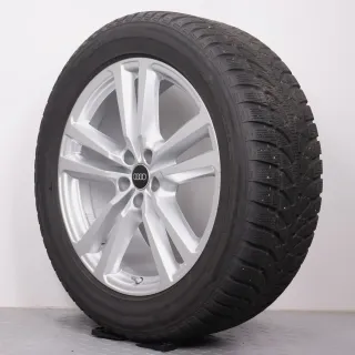 Winterräder 20 Zoll Audi Q7 SQ7 4M Original Alufelgen 4M0601025G Winterreifen DOT23 8mm 255/50R20 109H XL AO Bridgestone Blizzak LM-80 EVO RDK - Bild 5