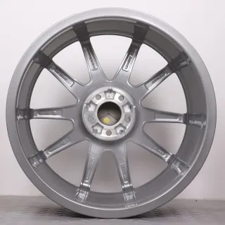 Alufelgen 20 Zoll Mercedes-Benz S-Klasse W222 Original Felgen Felgensatz AMG 10-Speichen A2224014000 & A2224014100 7x21 titangrau 8,5x20ET38 & 9,5x20ET38 5x112 66,6mm - Bild 5