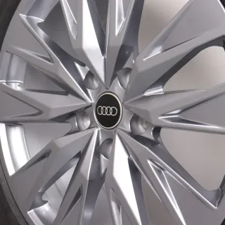 Winterräder 20 Zoll Audi A6 e-tron GH Original Felgen 85E601025AR & AS Winterreifen DOT24&25 6,5-7mm 235/45R20 & 265/40R20 XL AO MIchelin Pilot Alpin 5 5-Doppelspeichen platingrau - Bild 10
