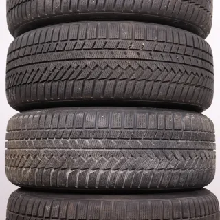 Winterräder 20 Zoll Audi A6 S6 4K C8 Original Felgen schwarz matt 4K0601025K Winterreifen 8-8,5mm DOT23 255/40R20 101W XL AO Continental Winter Contact TS 850 P 5-Arm Design - Bild 14