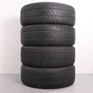 4x Winterreifen Pirelli Winter Sottozero 3 225/45R18 91H MO 4,5-5mm DOT18&19 2254518 - Bild 2