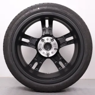 Winterräder 18 Zoll BMW 1er F40 2er Gran Coupe F44 Original Felgen Styling 556M schwarz matt 8053524 Winterreifen Bridgestone 225/40R18 92V XL * RSC Runflat 5mm DOT19 - Bild 8