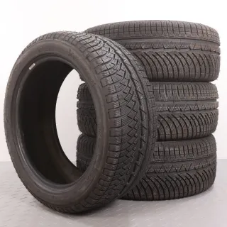 4x Winterreifen Michelin Pilot Alpin PA4 245/45R18 100V XL AO DOT19 volles Profil 2454518 - Bild 1