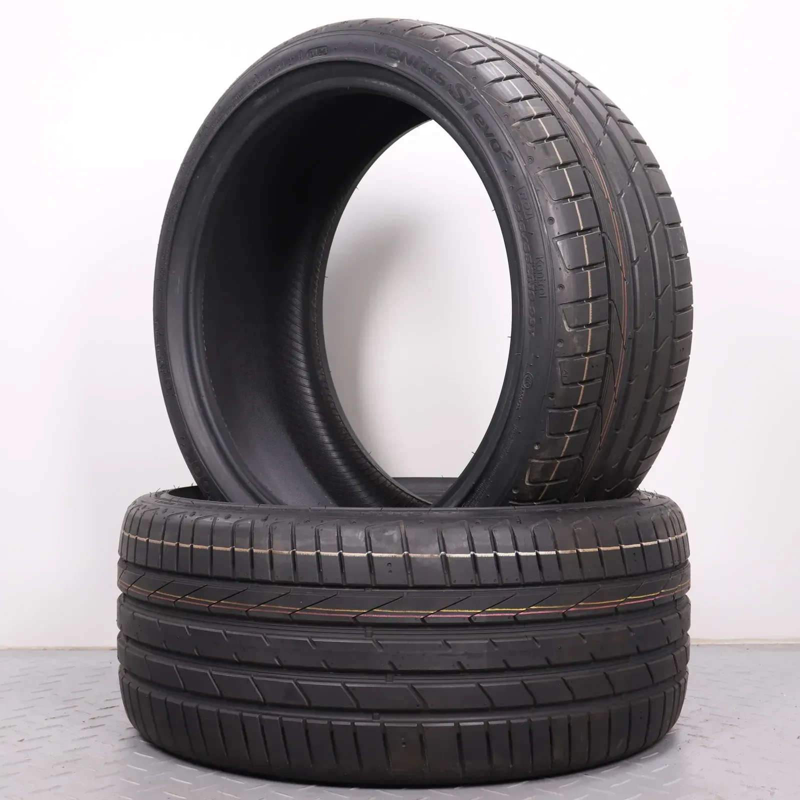2x Sommerreifen Hankook Ventus S1 EVO2 245/35R19 93Y XL RO1 DOT23 NEU DEMO Sommerräder - Bild 1
