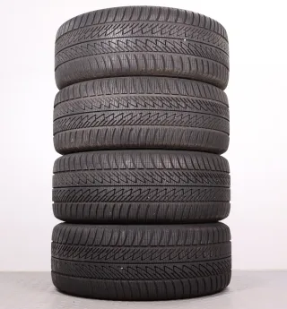 Winterräder 20 Zoll Audi Q7 SQ7 4M Original Felgen 4M0601025DA Winterreifen DOT24 7-7,5mm 285/45R20 112V XL AO Goodyear Ultra Grip 8 Performance SUV silber 9x20ET28 - Bild 9