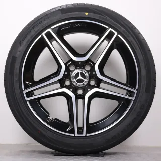 Sommerräder 18 Zoll Mercedes-Benz A-Klasse W177 V177 B-Klasse W247 CLA-Klasse C118 X118 Original Felgen A1774011500 Sommerreifen 225/45R18 95W XL Hankook 7,5x18ET49 - Bild 3