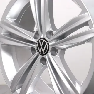 1x Alufelge 18 Zoll VW Tiguan 2 5NA Original Einzelfelge Ersatzfelge Sebring 5NA601025M silber 7x18ET43 5x112 57,1mm - Bild 3