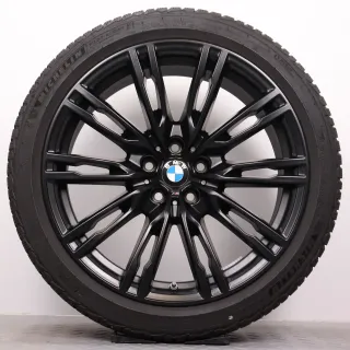 Winterräder 19 Zoll BMW M2 G87 M3 G80 G81 M4 G82 G83 Original Felgen Styling 829M 8093844 & 8093845 9x19ET20 & 9,5x19ET20 Winterreifen 275/35R19 100V XL *  Michelin Pilot Alpin 5 - Bild 4