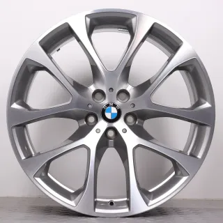 Alufelgen 20 Zoll BMW X5 G05 & X6 G06 Original Felgen Felgensatz Styling 738 6883757 & 6883758 ferricgrey glanzgedreht 9x20ET35 & 10,5x20ET40 5x112 66,6mm - Bild 2