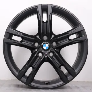 Alufelgen 18 Zoll BMW 1er F40 2er Gran Coupe F44 Original Felgen Felgensatz Styling 556M 8053524 schwarz matt 8x18ET54 5x112 66,6mm - Bild 4