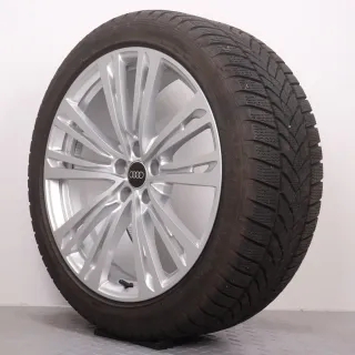 Winterräder 20 Zoll Audi A8 S8 4N D5 Original Felgen 4N0601025Q Winterreifen 7mm DOT24 265/40R20 104V XL AO Goodyear Ultragrip Performance GEN-1 Silber 9x20ET40 - Bild 6