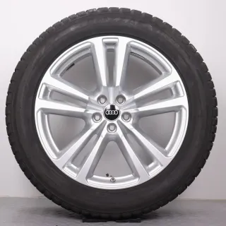 Winterräder 20 Zoll Audi Q7 SQ7 4M Original Alufelgen 4M0601025G Winterreifen DOT23 8mm 255/50R20 109H XL AO Bridgestone Blizzak LM-80 EVO RDK - Bild 2