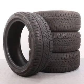 4x Winterreifen Pirelli Winter Sottozero 3 225/45R18 95H XL MOE RSC 5mm DOT21&22 2254518 - Bild 1