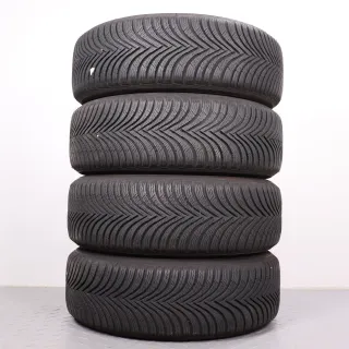 Winterräder 16 Zoll Audi A1 CityCarver / Allstreet Original Felgen 82A601025C Winterreifen DOT22 2x 6,5mm / 2x 7-7,5mm 205/60R16 92H AO Michelin Alpin 5 silber 6,5x16ET40 - Bild 9