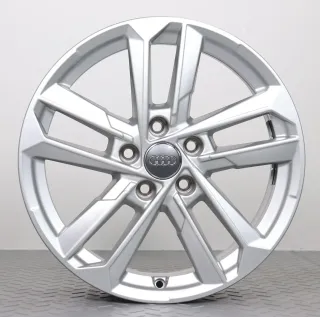 Alufelgen 17 Zoll Audi A3 S3 8Y Original Felgen Felgensatz 5-V-Speichen 8Y0601025L silber 6,5x17ET43 5x112 57,1 - Bild 5