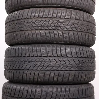 Winterräder 18 Zoll Mercedes C-Klasse W205 S205 C205 A205 Original Felgen A2054012802 & A2054012902 Reifen 6,5mm Pirelli Sottozero 3 225/45R18 & 245/40R18 RDK - Bild 10