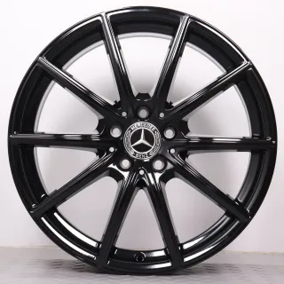 Alufelgen 19 Zoll Mercedes-Benz CLE 300E C236 Original Felgen Felgensatz 5-Doppelspeichen A2364010600 & A2364010800 schwarz 8x19ET45,1 & 9x19ET60,6 5x112 66,6mm - Bild 7