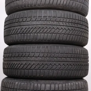 Winterräder 20 Zoll Audi A6 S6 4K C8 Original Felgen schwarz matt 4K0601025K Winterreifen 6,5-7,5mm DOT21&22 255/40R20 101W XL AO Continental Winter Contact TS 850 P 5-Arm Design - Bild 12