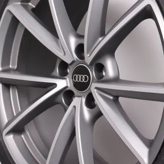 Winterräder 19 Zoll Audi A4 S4 8W B9 Original Felgen 8W0601025EA Winterreifen Hankook Winter i*cept EVO3 245/35R19 93W XL 5-V Speichen AUDI SPORT Titanoptik NEU - Bild 7