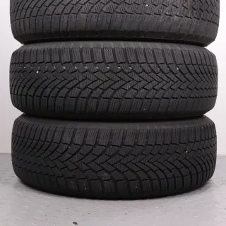 Winterräder 18 Zoll Audi Q5 GU Original Felgen 8MA601025Q Winterreifen DOT24&25 2x 4-4,5mm & 2x 6-6,5mm 235/60R18 107H XL R0 Bridgestone Blizzak LM-005 10-Speichen silber 7x18ET34 - Bild 11