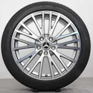 Sommerräder 18 Zoll Mercedes-Benz A-Klasse W177 B-Klasse W247 CLA-Klasse W118 V118 Original Felgen A1774010600 Sommerreifen 225/45R18 95W XL (Extra Load) Hankook Ventus Prime 4 - Bild 5