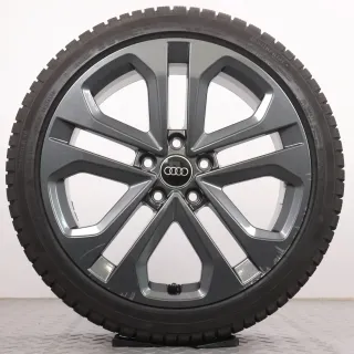 Winterräder 18 Zoll Audi A3 S3 8Y Original Felgen 8Y0601025CM Winterreifen DOT24 7,5mm & 8mm 225/40R18 92V XL AO Continental ContiWinterContact TS830P 8x18ET46 5x112 - Bild 4