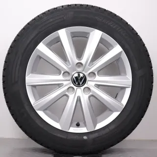 Winterräder 17 Zoll VW T5 T6 T6.1 Original Felgen Merano 7E0071497 Winterreifen 215/60R17 109/107T Hankook RW12 i*cept LV 7x17ET55 5x120 NEU - Bild 3