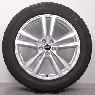 Winterräder 20 Zoll Audi Q7 SQ7 4M Original Alufelgen 4M0601025G Winterreifen DOT23 7,5mm 255/50R20 109H XL AO Bridgestone Blizzak LM-80 EVO - Bild 2