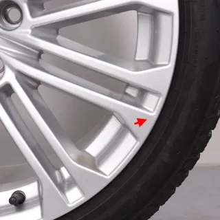 Winterräder 18 Zoll Audi A5 S5 F5 8W Original Felgen 8W0601025EE Winterreifen DOT22&23 245/40R18 97V XL AO Goodyear Ultragrip Performance GEN-1 Silber 8x18ET31 - Bild 5