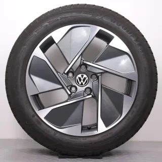 Winterräder 18 Zoll VW ID.3 E11 Original Felgen East Derry 10A601025G Winterreifen 215/55R18 95T (+) optimiert für E-Fahrzeuge DOT21 5,5-6 & 5-5,5mm - Bild 6