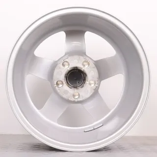 Alufelgen 16 Zoll Audi A4 8W B9 Original Felgen Felgensatz 5-Speichen 8W0601025 Silber 7x16ET35 5x112 66,6mm NEUWERTIG - Bild 8