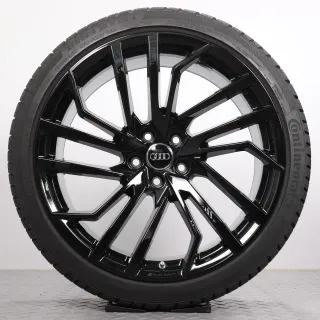 Winterräder 20 Zoll Audi RS4 8W B9 RS5 F5 8W Original Felgen 8W0601025FT Winterreifen DOT24 7mm RDK 275/30R20 97W XL RO1 Continental Winter Contact TS850P 9x20ET22 NEUWERTIG - Bild 2