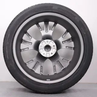 Sommerräder 20 Zoll Audi Q3 & RSQ3 F3 Original Felgen 83A601025BA 5-Y-Speichen-Stern-Design AUDI SPORT Titanoptik Sommerreifen Hankook Ventus S1 EVO2 SUV 255/40R20 101Y XL AO NEU - Bild 8