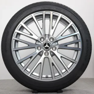 Sommerräder 18 Zoll Mercedes-Benz A-Klasse W177 B-Klasse W247 CLA-Klasse W118 V118 Original Felgen A1774010600 Sommerreifen 225/45R18 95W XL (Extra Load) Hankook Ventus Prime 4 - Bild 2