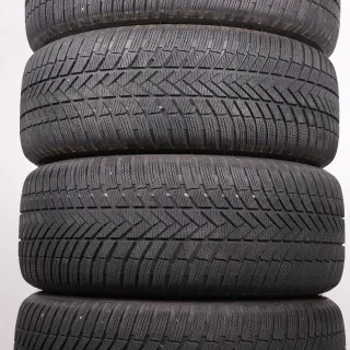 Winterräder 20 Zoll Audi Q6 / SQ6 e-tron GF Original Felgen 85H601025F & 85H601025G Winterreifen 6,5-7mm & 6mm DOT24 255/50R20 & 285/45R20 5-Doppelarm-Falx silber - Bild 10