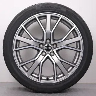 Sommerräder 20 Zoll Audi Q3 & RSQ3 F3 Original Felgen 83A601025BA 5-Y-Speichen-Stern-Design AUDI SPORT Titanoptik Sommerreifen Hankook Ventus S1 EVO2 SUV 255/40R20 101Y XL AO NEU - Bild 5