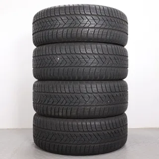 4x Winterreifen Pirelli Winter Sottozero 3 225/45R18 91H MO 5,5-6 & 6mm DOT18&19 2254518 - Bild 2