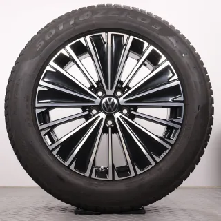 Winterräder 18 Zoll VW Tiguan CT & Tayron R4 Original Felgen 571601025K Winterreifen DOT24 7-7,5mm 235/55R18 104H XL AO Pirelli Sotttotero 3 Napoli 7,5x18ET40 5x112 RDK - Bild 3