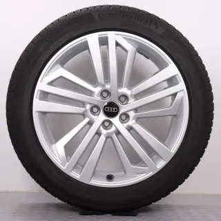Winterräder 20Zoll Audi Q5 SQ5 FY Original Felgen 80A601025L Winterreifen 8mm DOT25 255/45R20 101V AO Continental Winter Contact TS850P SUV 5-Designspeichen 8x20ET39 NEUWERTIG - Bild 5