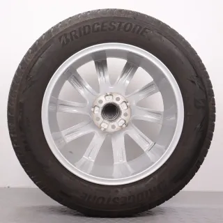 Winterräder 18 Zoll Audi Q5 GU Original Felgen 8MA601025Q Winterreifen DOT25 5 & 6mm 235/60R18 107H XL R0 Bridgestone Blizzak LM-005 10-Speichen silber 7x18ET34 - Bild 8