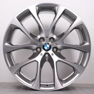 Alufelgen 20 Zoll BMW X5 G05 & X6 G06 Original Felgen Felgensatz Styling 738 6883757 & 6883758 ferricgrey glanzgedreht 9x20ET35 & 10,5x20ET40 5x112 66,6mm - Bild 7